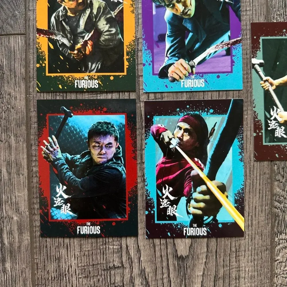 2026 The Furious Movie Promo Trading Cards Mini Poster Complete Full Set